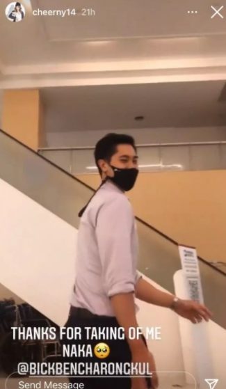 อัพเดต  เชียร์ ฑิฆัมพร ล้มในกองถ่าย