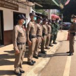 ผกก.สภ.ปายเข้มจุดตรวจ ดูแลปชช. ลดอุบัติเหตุ-สกัดโควิด