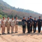 รับการตรวจเยี่ยม การปฏิบัติงานของ นพค.25​ สนภ.2​ นทพ.