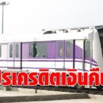 รฟม. จับมือ 3 แบงก์พันธมิตร กรุงศรีฯ-กรุงไทย-ซิตี้แบงก์ มอบเครดิตเงินคืนค่าโดยสาร สีม่วง 10% ตลอดปี 64