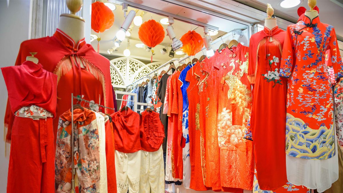 สวยบวกเฮง รับตรุษจีน กับชุดสาวหมวย ลวดลายมงคล ในราคาเบาๆ