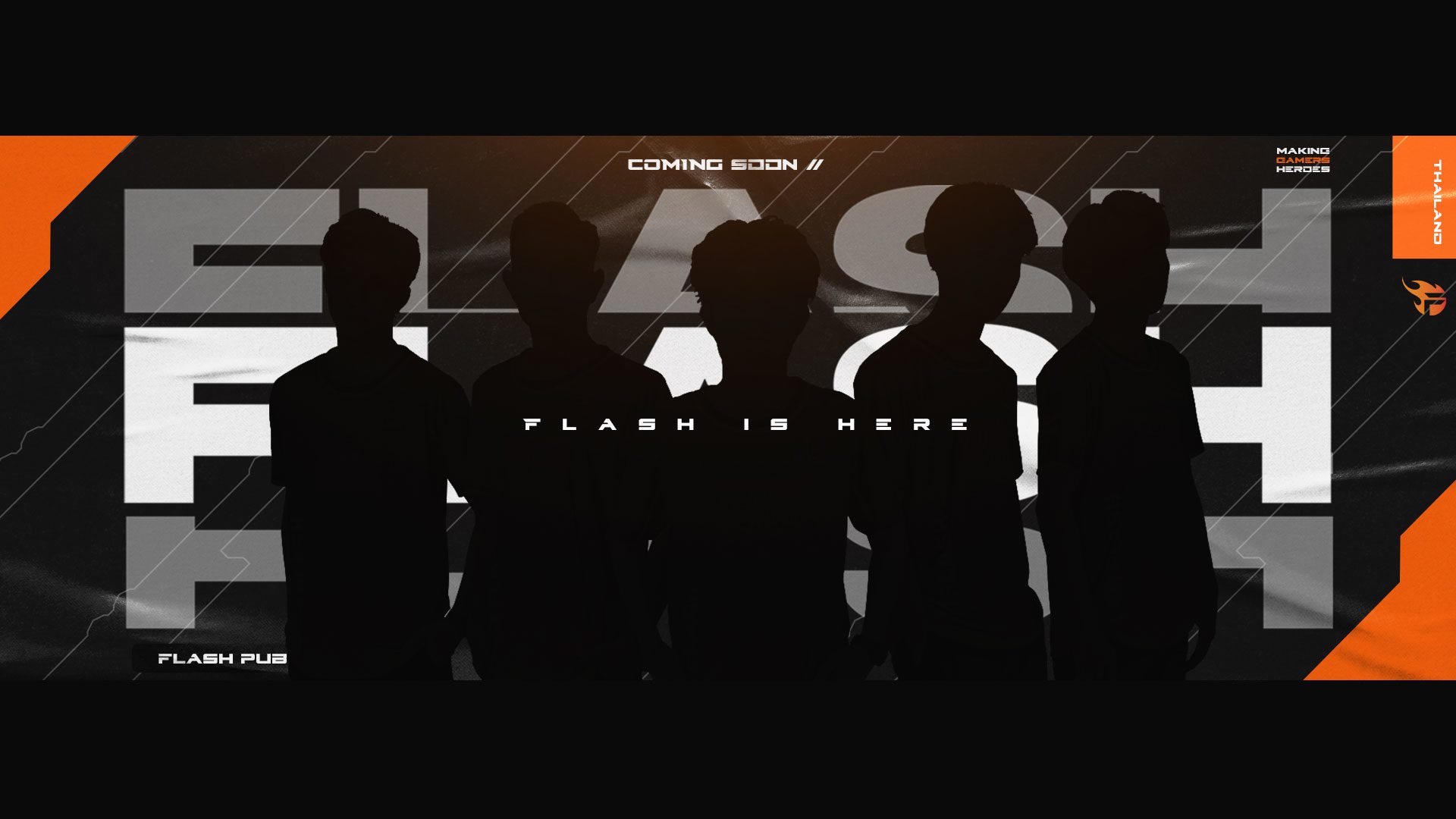 TEAM FLASH บุกประเทศไทย เปิดตัวเพจ-สร้างทีมPUBG Mobile