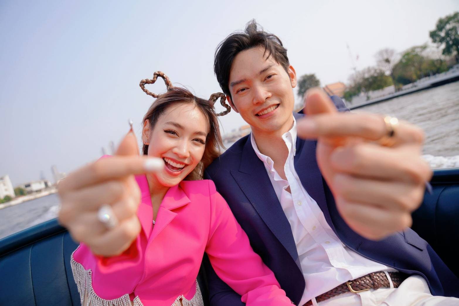 วาเลนไทน์หวาน มิน พีชญา ปลื้ม ไฮโซโอ๊ต