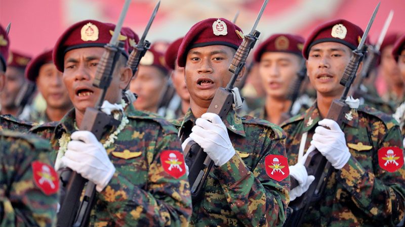 ทัพพม่าประกาศ “สถานการณ์ฉุกเฉิน”