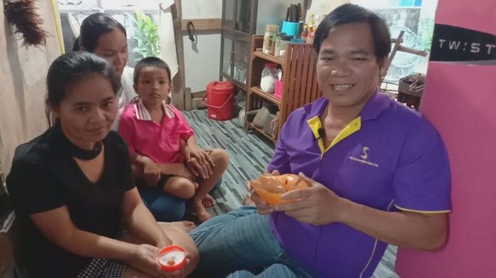 ครอบครัว ผู้โชคดี เจอไข่มุก เมโล