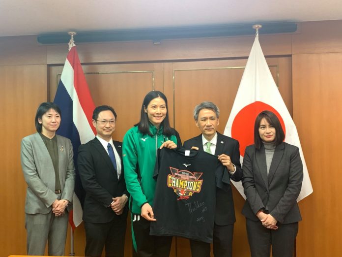กงสุลใหญ่โอซากา ยก ‘ทัดดาว’ เป็นทูตกีฬา ช่วยคนญี่ปุ่นรู้จักนักกีฬาไทย