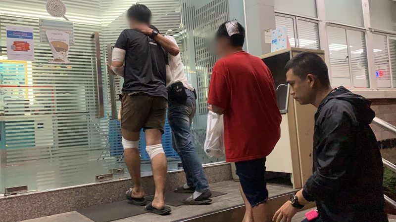 สองผู้ต้องหาที่ถูกจับกุมได้