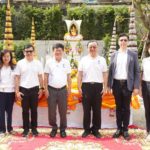 โรงพยาบาลวิมุต ฤกษ์ดีตั้งศาลพระพรหม เตรียมเปิดให้บริการ