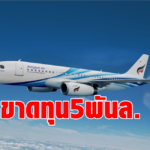 บางกอกแอร์เวย์ส เผยปี 63  ขาดทุน 5.3 พันล้านบาท  หลังโควิดฉุดรายได้วูบ  64%
