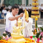 โรงพยาบาลวิมุต ฤกษ์ดีตั้งศาลพระพรหม เตรียมเปิดให้บริการ
