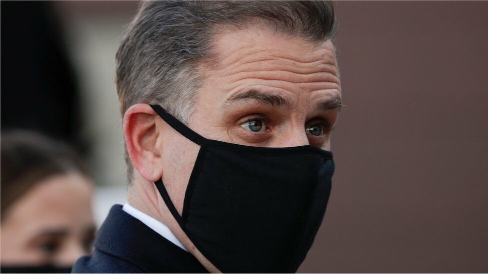 Hunter Biden attends an event in Delaware, US