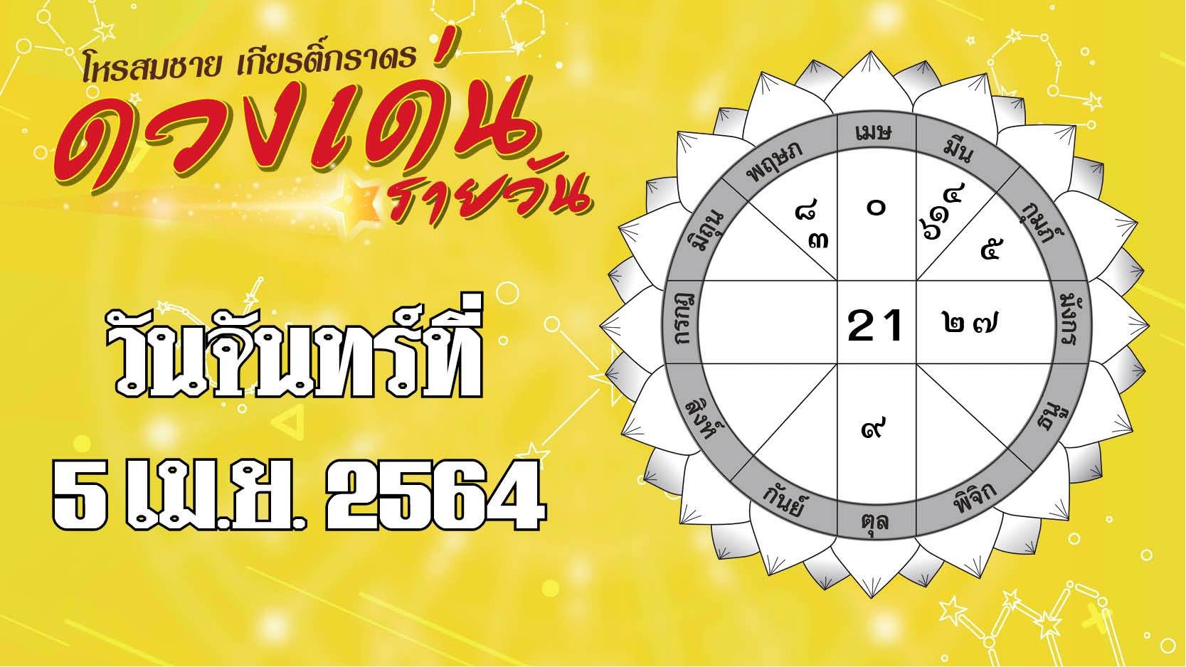 ดวงเด่นรายวัน ราศีใดคนโสดพบคนถูกใจ ราศีใดระวังมีปากเสียงกับคนข้างบ้าน