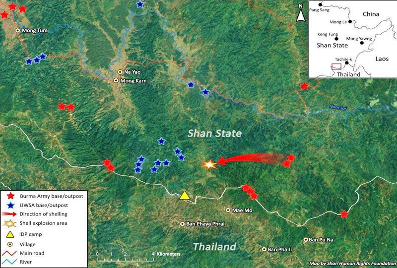 ถล่มค่ายลี้ภัยในรัฐฉาน-ติดชายแดนไทย!