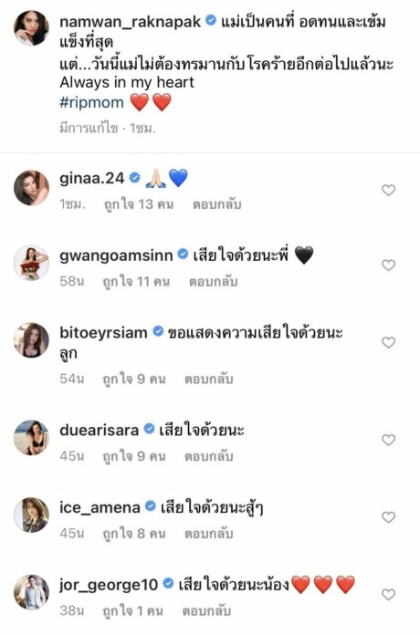 น้ำหวาน เดอะเฟซ สุดเศร้า