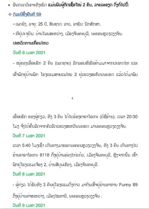 ลาววุ่นโควิดลาม