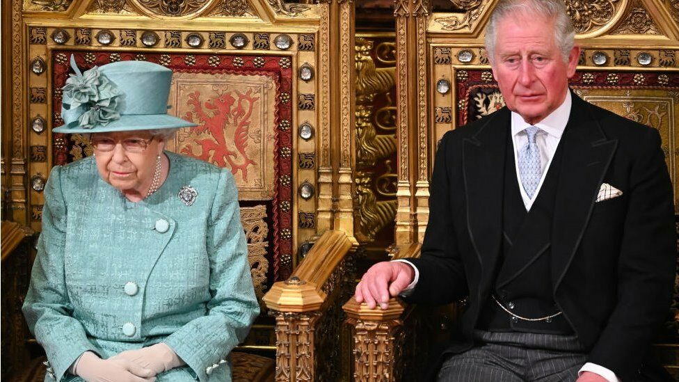 The Queen and Prince Charles