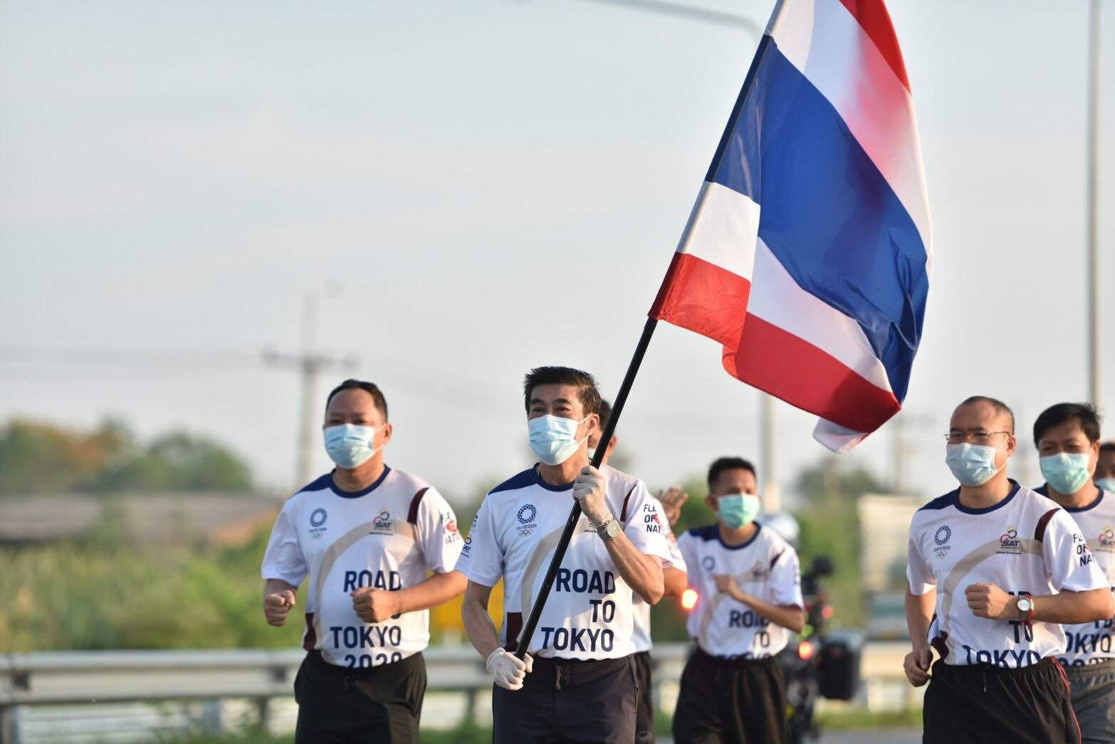วิ่งธงชาติไทย เข้าเขตโคราช ผ่านวันที่ 48 วิ่งแล้ว 28 ...