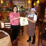 สนร.บรูไน ตรวจเยี่ยม ลูกจ้าง-นายจ้าง ร้านอาหารไทย-ห้างสรรพสินค้า