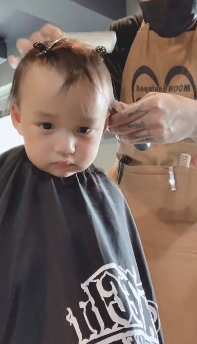 แทค ภรัณยู พาน้องภารัน ทำบุญ