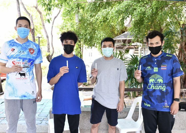 โล่งใจอีกเปราะ ฟุตซอล ทีมชาติไทย ผลตรวจโควิดเป็นลบ