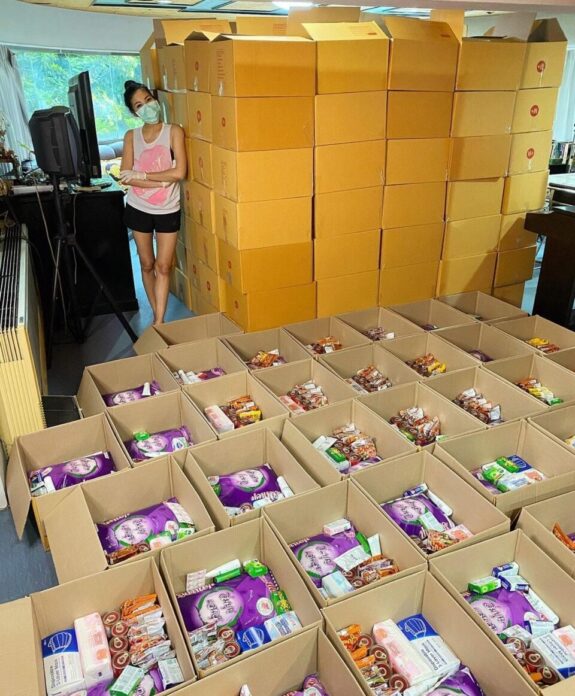 แหวนแหวน ปวริศา พร้อมส่งกล่องน้ำใจ