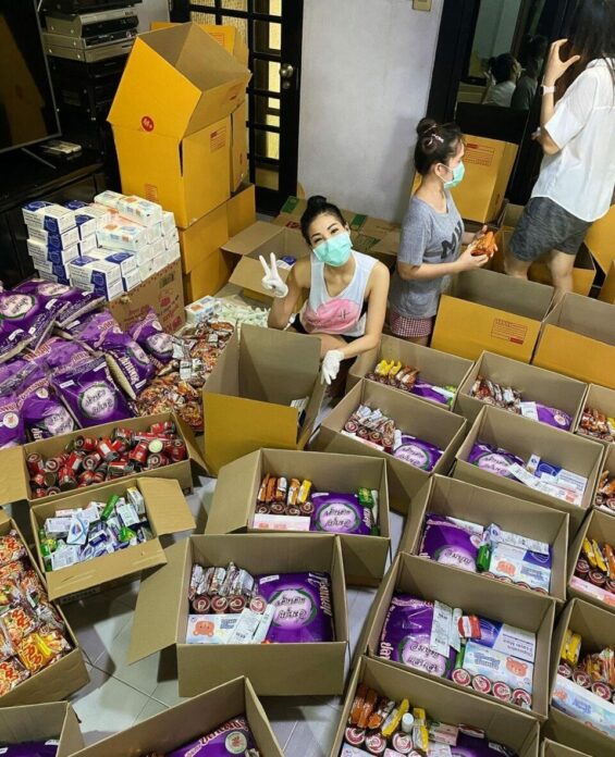 แหวนแหวน ปวริศา พร้อมส่งกล่องน้ำใจ