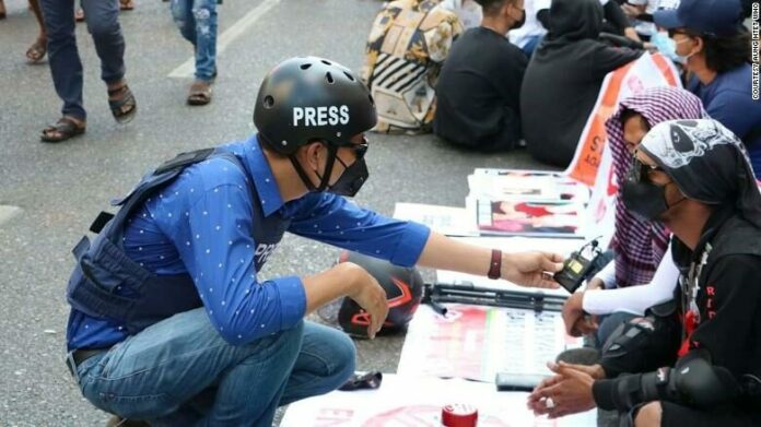 นักข่าวพม่าใจสู้