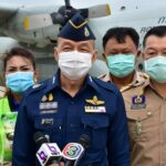 ทอ.สนับสนุนเกษตรกร โครงการ ​"เชื่อมโยงผลิตภัณฑ์การเกษตร” จ.ระนอง-บุรีรัมย์ สู้ภัยโควิด-19