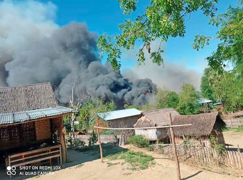 ไฟลามใหญ่จนดาวเทียมนาซาจับได้