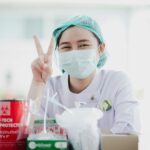 "ราชวิทยาลัยจุฬาภรณ์" จัดกิจกรรมสานหัวใจทำความดี ฉีดวัคซีน ให้กับผู้พิการ "การได้ยิน"
