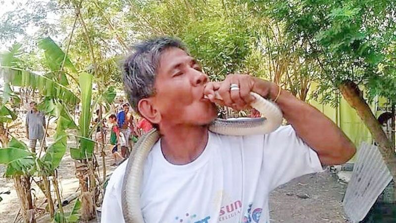 ลุงอ้างมีภูมิกันพิษ!