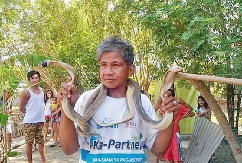 ลุงอ้างมีภูมิกันพิษ!