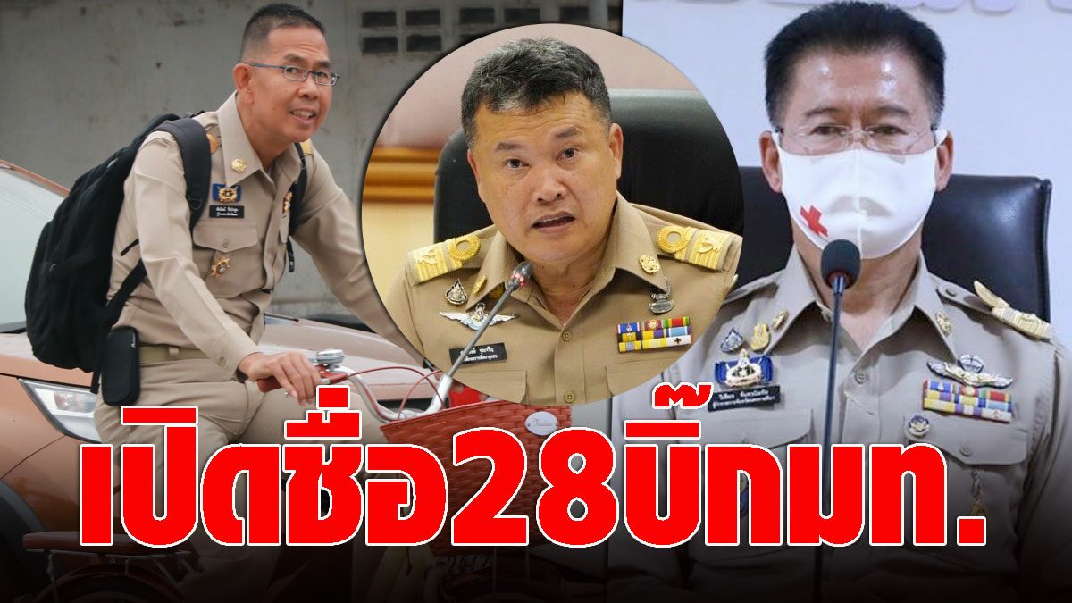 เปิดชื่อ-แต่งตั้ง 28 บิ๊กมท. ผู้ว่าฯปทุมฯ ขยับขึ้นรองปลัดมท. 'วิเชียร' คืนถิ่นโคราช - Vimarsana News