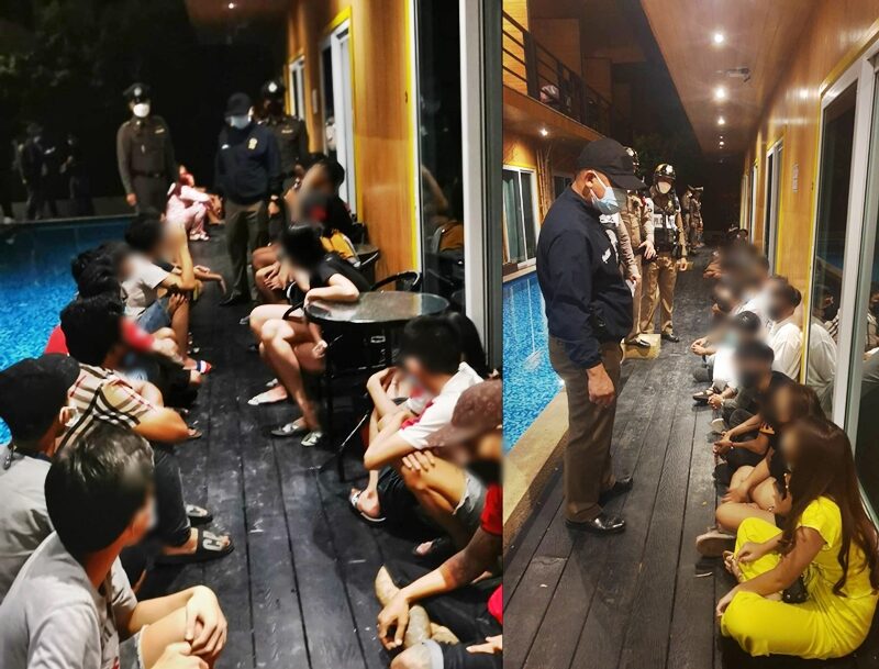 ตำรวจ สน.สุทธิสาร นำกำลังบุกรีสอร์ตย่านรัชดา จับ 28 วัยรุ่นมั่วสุมจัด ปาร์ตี้วันเกิด ย้อนหลังให้กับเพื่อน