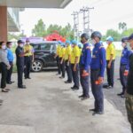 ทหารพัฒนา ทำความสะอาด รพ.สนามอำนาจเจริญ รองรับผู้ป่วยโควิด​ 19