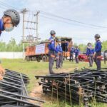 ทหารพัฒนา ทำความสะอาด รพ.สนามอำนาจเจริญ รองรับผู้ป่วยโควิด​ 19