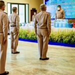 กองเรือยุทธการ มอบชุดตรวจโควิด-19 ต้นฟ้าทะลายโจร