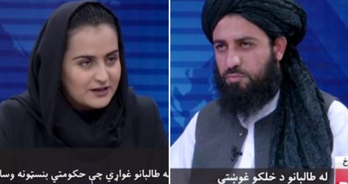Afghan female news anchor Interview with the Taliban is out on the