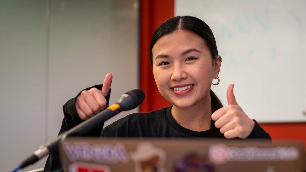 Janine Luk, a 26 year-old software engineer in London.