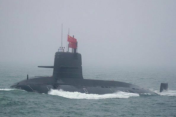 The Great Wall 236 submarine of the Chinese People's Liberation Army. (not a submarine bought by Thailand)