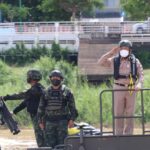 ผบ.ทหารเรือ ตรวจเยี่ยมหน่วยเรือรักษาความสงบเรียบร้อย ลำแม่น้ำโขง