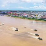 ผบ.ทหารเรือ ตรวจเยี่ยมหน่วยเรือรักษาความสงบเรียบร้อย ลำแม่น้ำโขง
