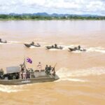 ผบ.ทหารเรือ ตรวจเยี่ยมหน่วยเรือรักษาความสงบเรียบร้อย ลำแม่น้ำโขง