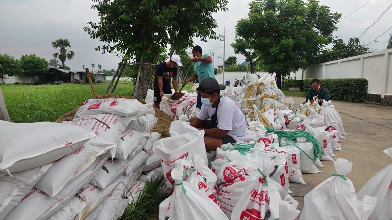 ปทุมธานี เตรียมรับมวลน้ำ 3,200 ลูกบาศก์เมตรต่อวินาที
