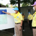 กองทัพเรือ สำรวจสองฝั่งเจ้าพระยา เตรียมป้องน้ำท่วม-ตรวจชุดผลักดันน้ำ