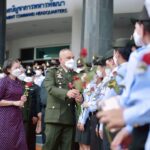 ผบ.นทพ. ส่งมอบหน้าที่​ ผบ.นทพ.- ธงประจำหน่วย​ นทพ. ผบ.นทพ.คนใหม่