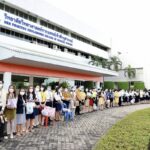 ราชวิทยาลัยจุฬาภรณ์ จัดพิธีทำบุญตักบาตร ถวายเป็นพระราชกุศล