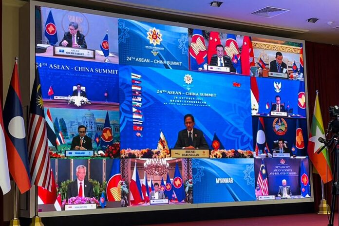 Myanmar does not appear on the ASEAN stage