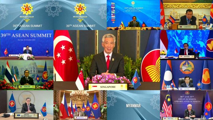 Myanmar does not appear on the ASEAN stage