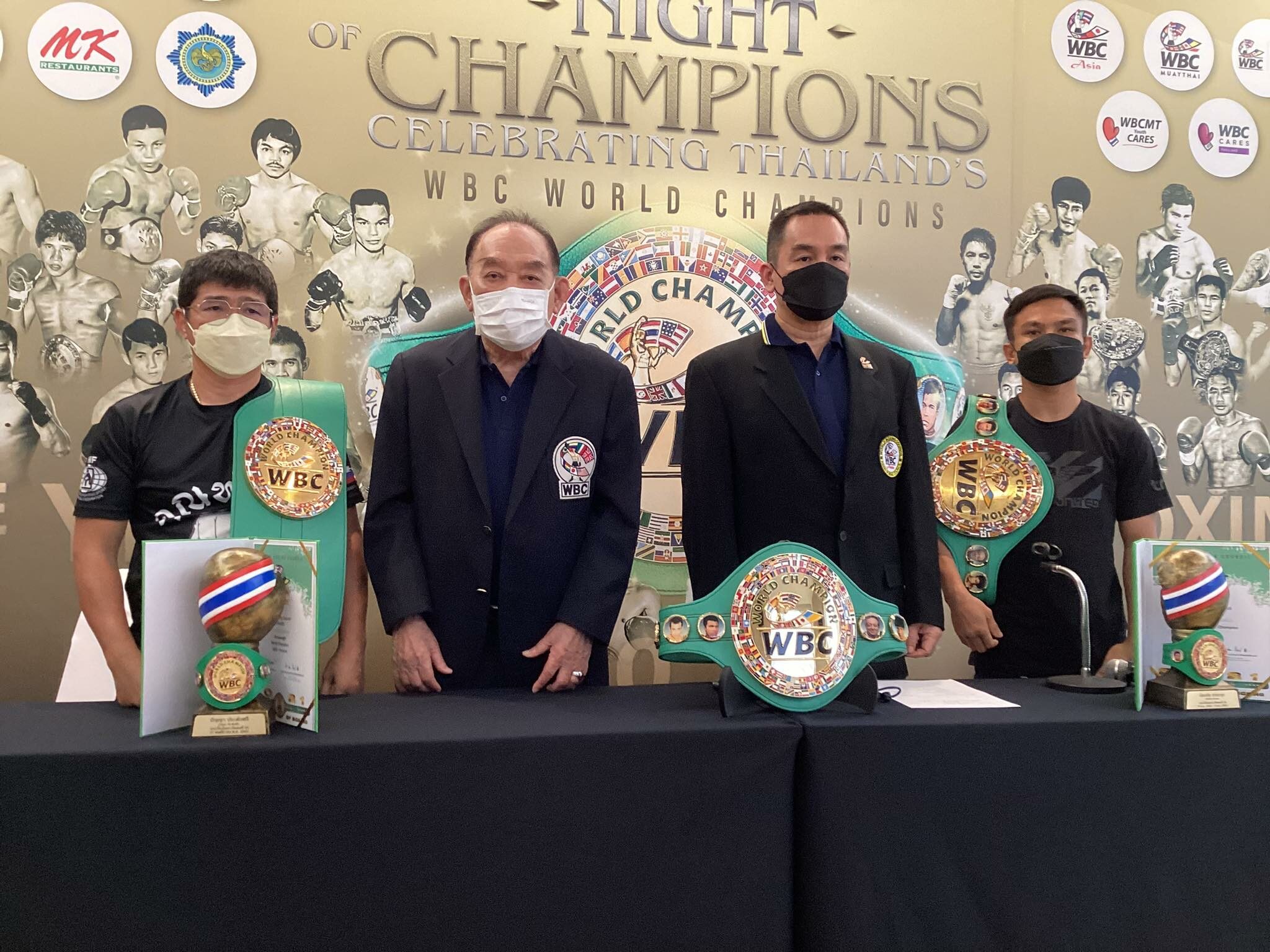 6 ธันวา ค่ำคืนแชมเปี้ยนส์ WBC ไทยจัดยิ่งใหญ่ รวมตัวที่ ลุมพินี